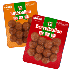 Enkco saté- of borrelballen